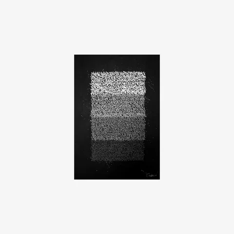 «CITY SHADES», Mischtechnik auf Leinwand, 2019, 80 × 110 × 2 cm